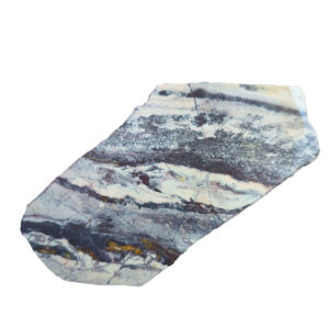 Scifi Jasper Lapidary Slab, shown wet
