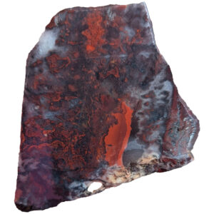 Mary Ellen Jasper Lapidary Slab, shown wet