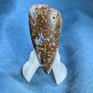 Blue Agate in Matrix Cabochon
