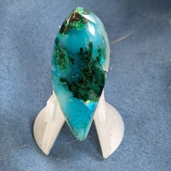 gem silica and malachite