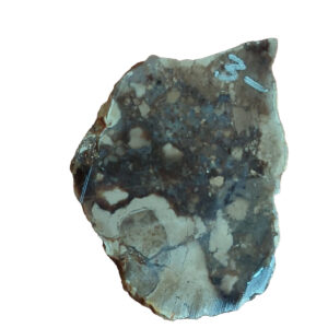 8516 Brecciated Jasper Lapidary Slab, shown wet