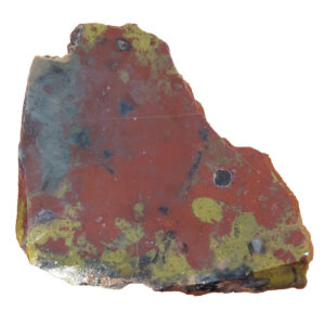 8521 Fancy Jasper Lapidary Slab, shown wet